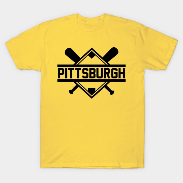 Pittsburgh Diamond Alternate T-Shirt by CasualGraphic